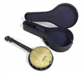AMERICAN INLAID TENOR BANJO: 4