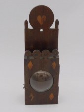 AMERICAN INLAID WALNUT WATCH H
