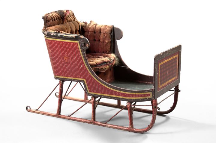 American Iron-Mounted Polychromed