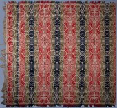 AMERICAN JACQUARD COVERLET, 19