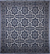 AMERICAN JACQUARD COVERLET, 19