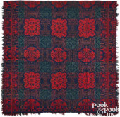 AMERICAN JACQUARD COVERLET, EA