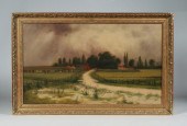 AMERICAN LANDSCAPE PAINTING BY