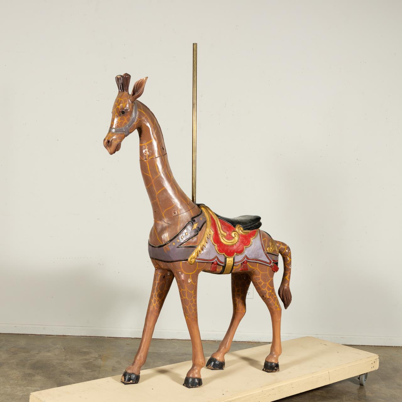 AMERICAN, LARGE POLYCHROME