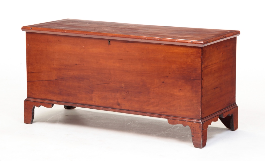 AMERICAN LATE CHIPPENDALE BLANKET