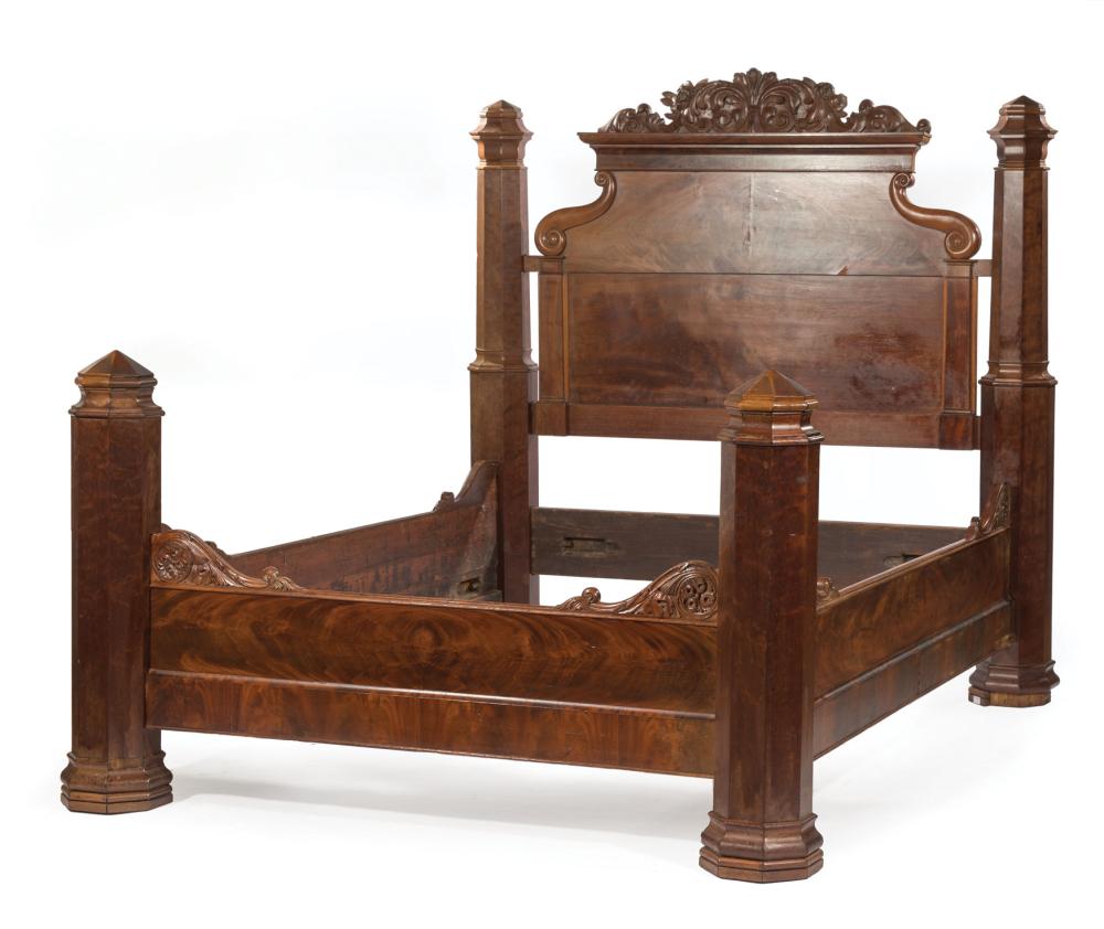 AMERICAN LATE CLASSICAL CARVED
