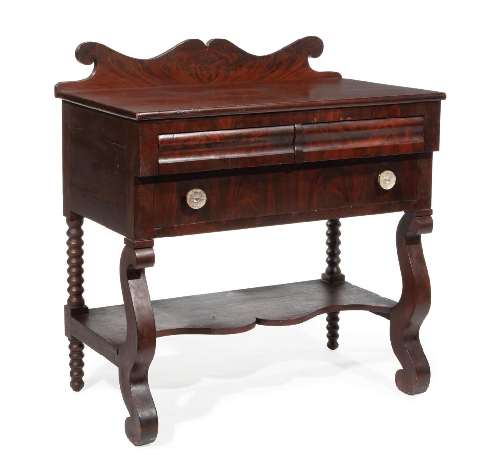 AMERICAN LATE CLASSICAL CARVED