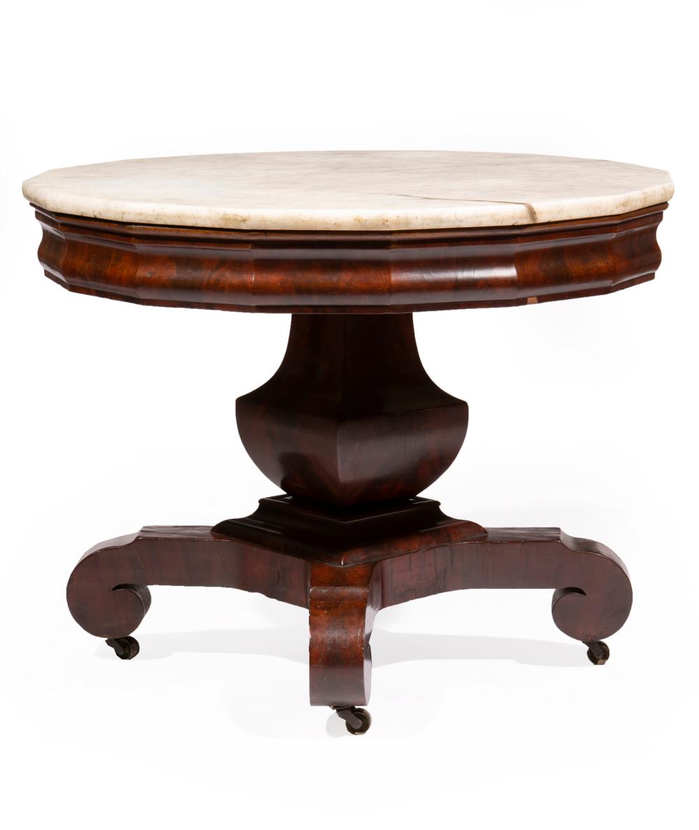 AMERICAN LATE CLASSICAL MAHOGANY