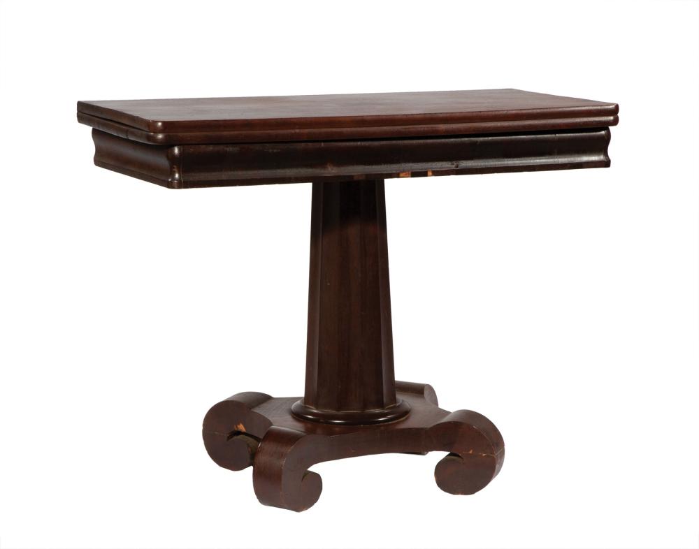 AMERICAN LATE CLASSICAL MAHOGANY