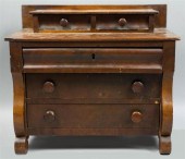 AMERICAN LATE CLASSICAL MAHOGA