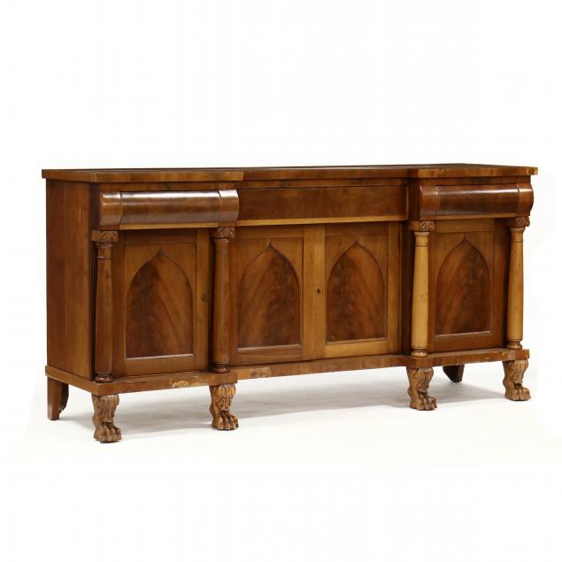 AMERICAN LATE CLASSICAL MAHOGANY