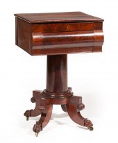 AMERICAN LATE CLASSICAL MAHOGA