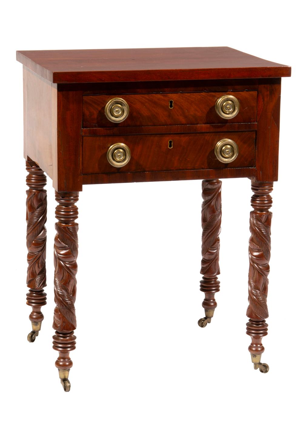 AMERICAN LATE CLASSICAL MAHOGANY