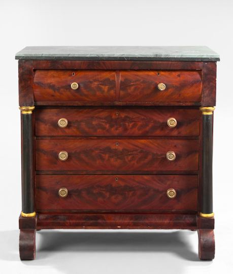 American Late Classical Parcel-Gilt