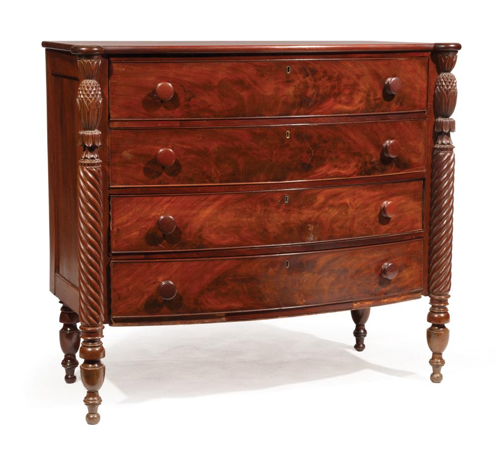AMERICAN LATE FEDERAL MAHOGANY