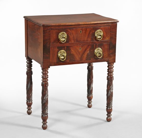 American Late Federal Mahogany