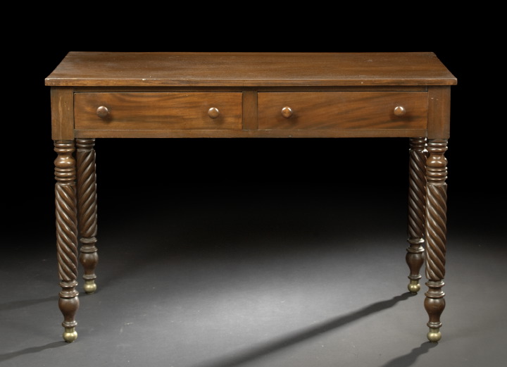 American Late Federal Mahogany