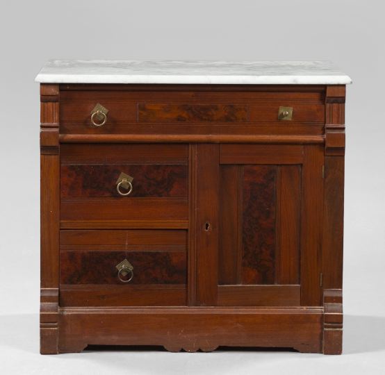 American Late Victorian Burled