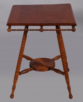 AMERICAN LATE VICTORIAN MAHOGA