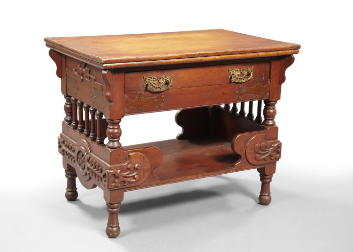 American Late Victorian Oak and