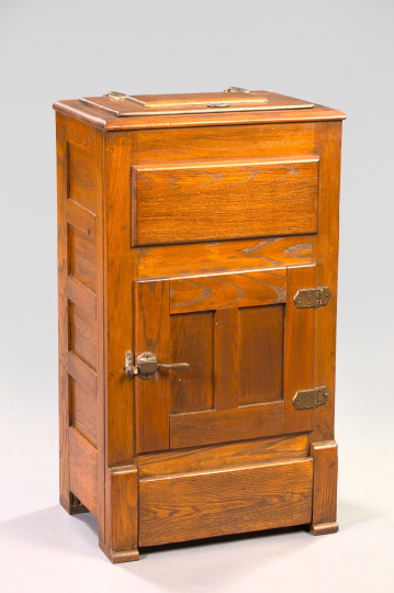 American Late Victorian Oak Ice