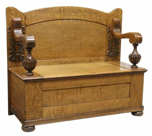 AMERICAN LATE VICTORIAN QUARTERSAWN