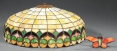 AMERICAN LEADED SLAG GLASS LAM