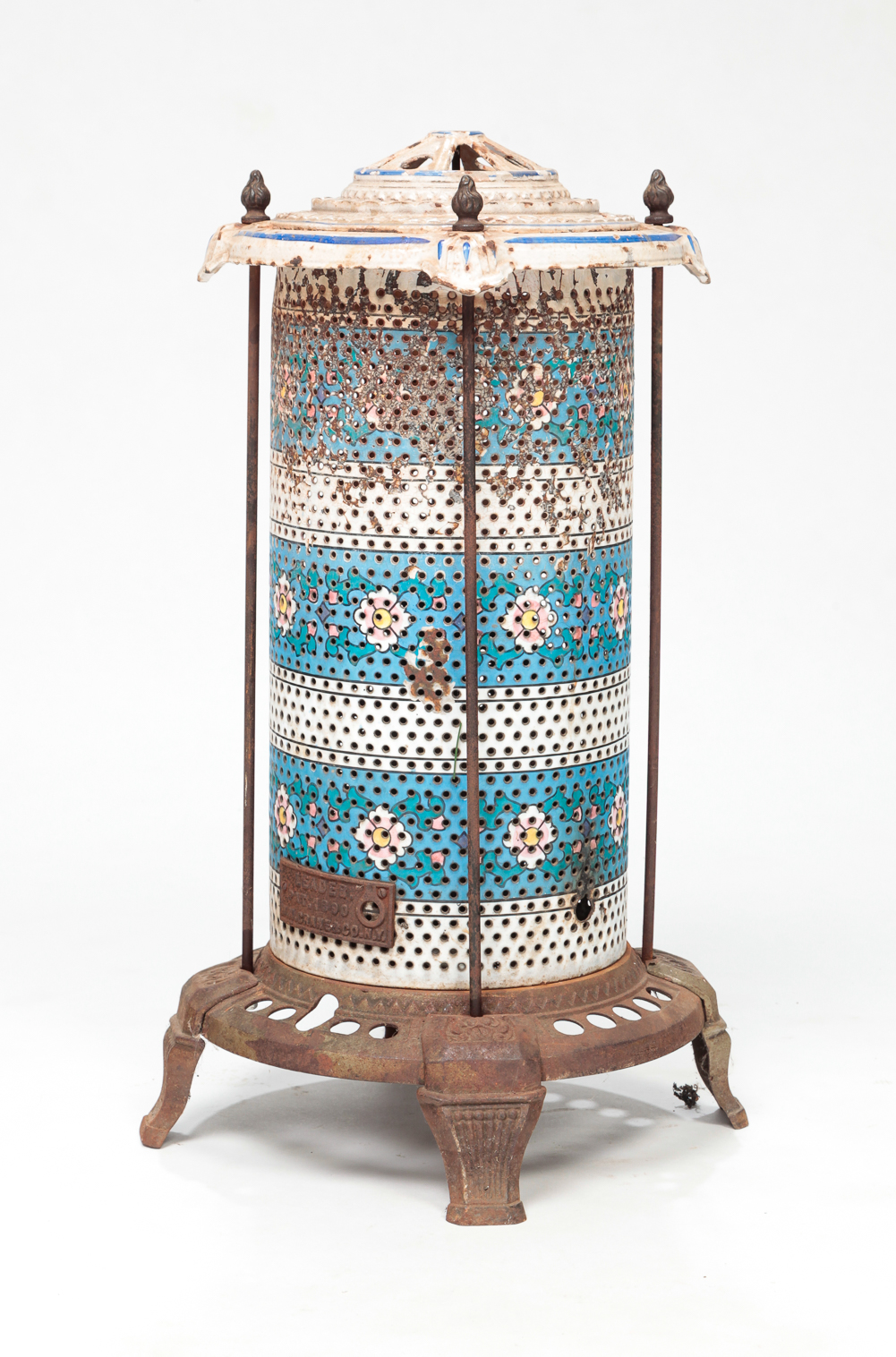 AMERICAN "LEADER" ENAMELED STOVE.