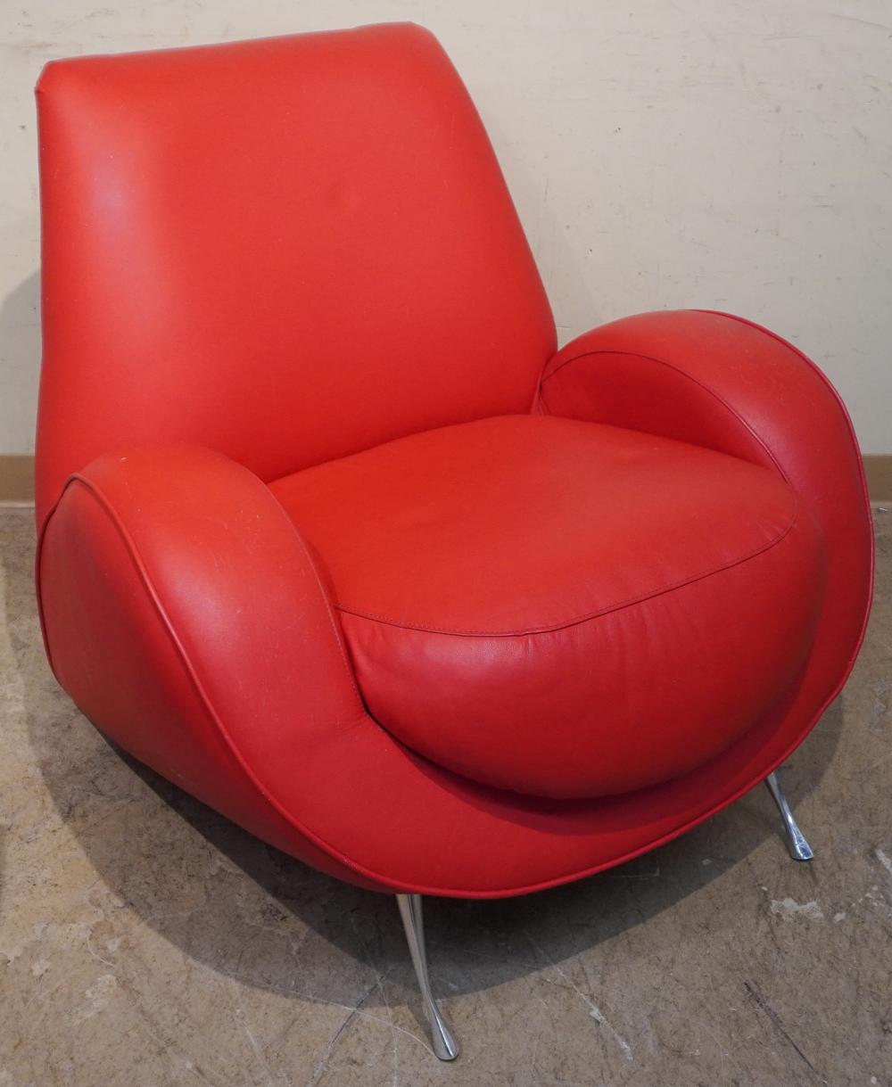 AMERICAN LEATHER STUDIO RED LEATHER