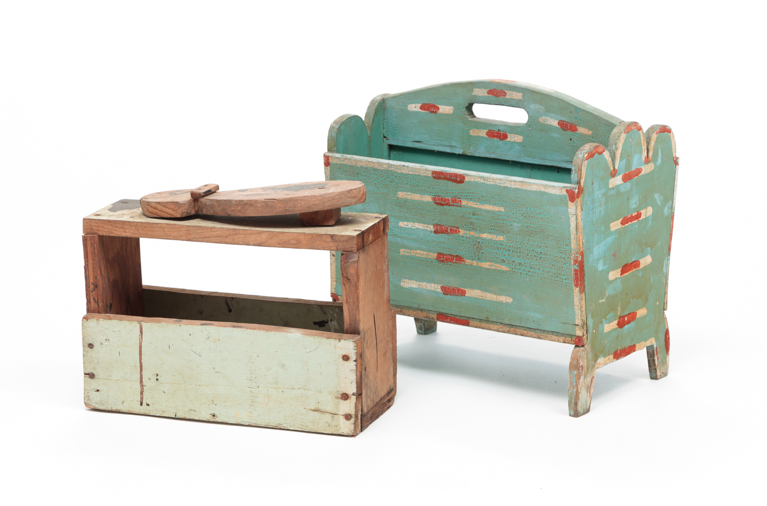 AMERICAN MAGAZINE RACK AND SHOE
