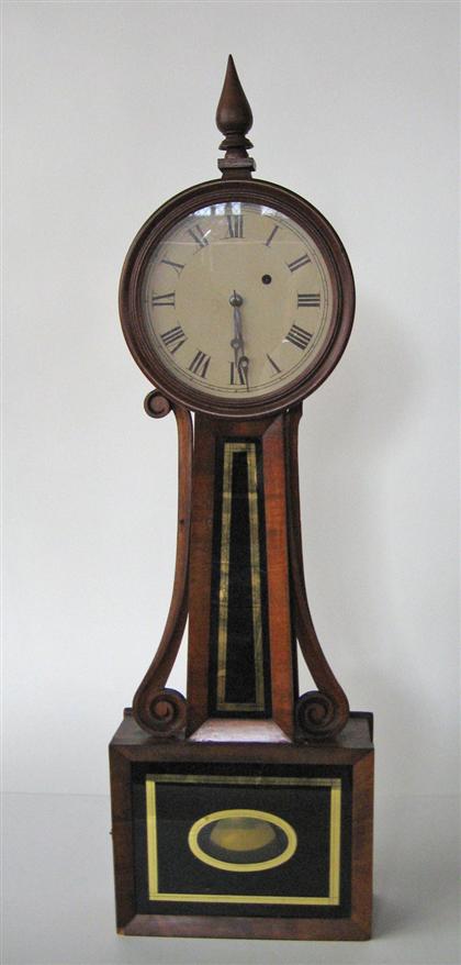 American mahogany banjo case wall