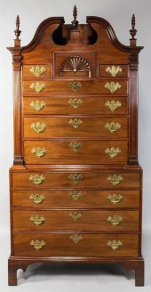 AMERICAN MAHOGANY BONNET TOP F