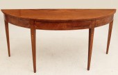 AMERICAN MAHOGANY BOWFRONT SER