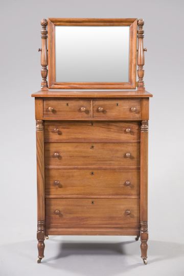 American Mahogany Chest of