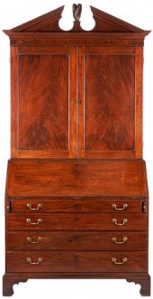 AMERICAN MAHOGANY CHIPPENDALE