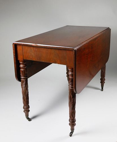 AMERICAN MAHOGANY DROP LEAF