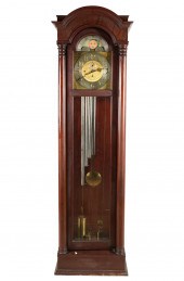 AMERICAN MAHOGANY GRANDFATHER