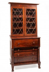 AMERICAN MAHOGANY SECRETARY BO