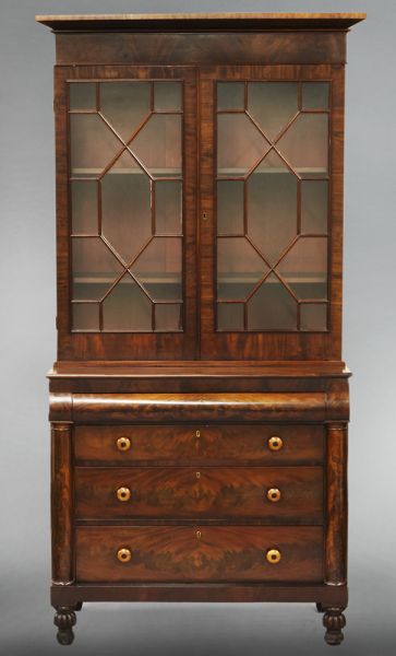 American mahogany secretary