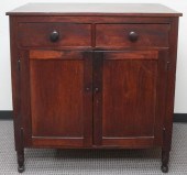AMERICAN MAHOGANY SIDE CABINET