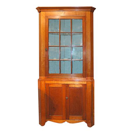 American Maple Corner Cabinet 