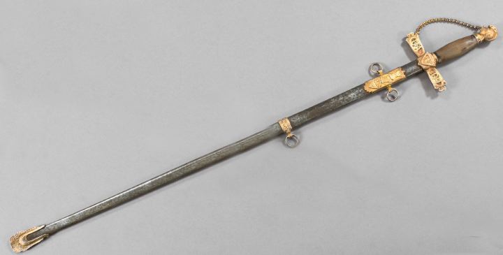 American Masonic Dress Sword and