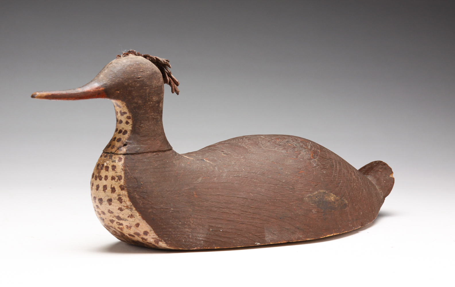 AMERICAN MERGANSER DECOY. Early
