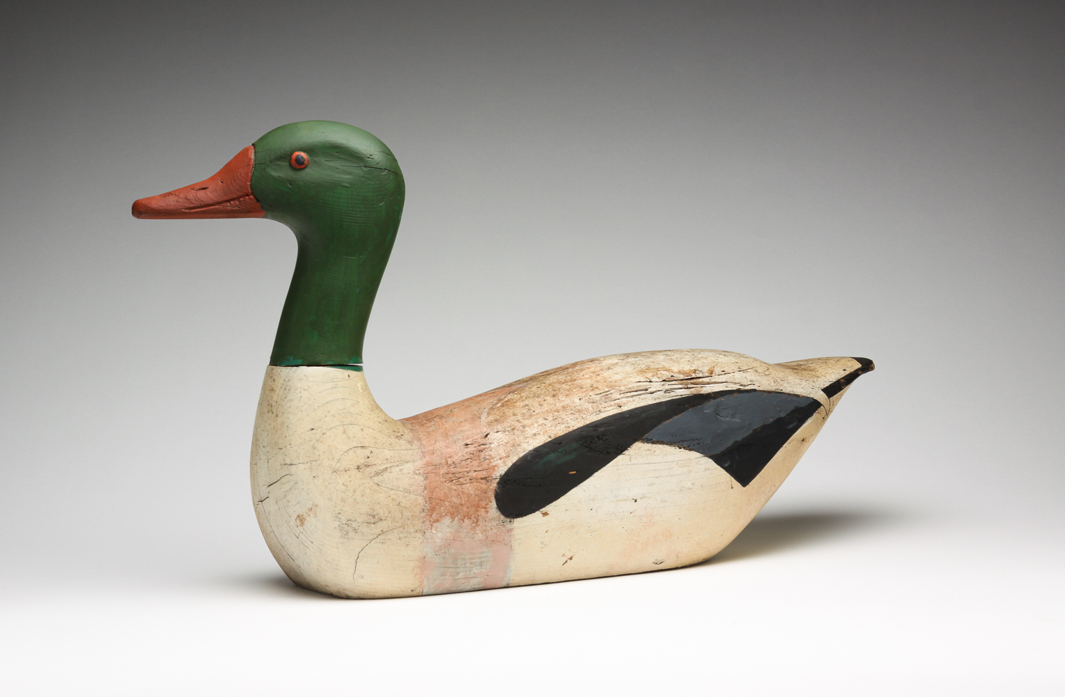 AMERICAN MERGANSER DECOY. Most
