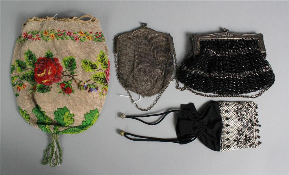 AMERICAN MESH EVENING BAG with
