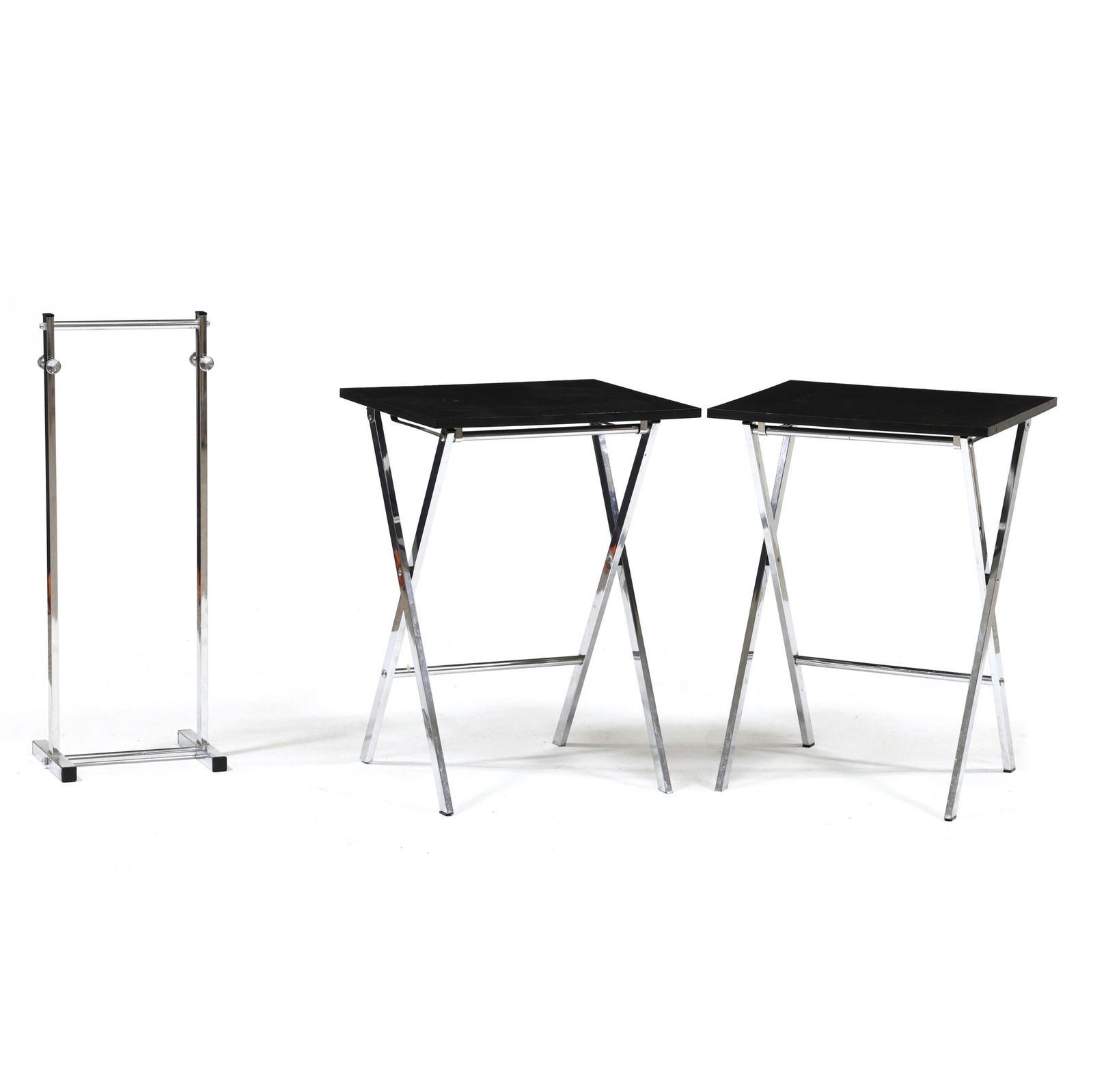 AMERICAN MID-CENTURY FOLDING TABLES