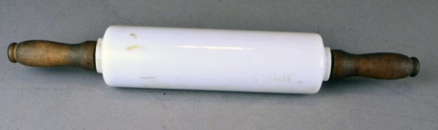 American Milk Glass & Wood