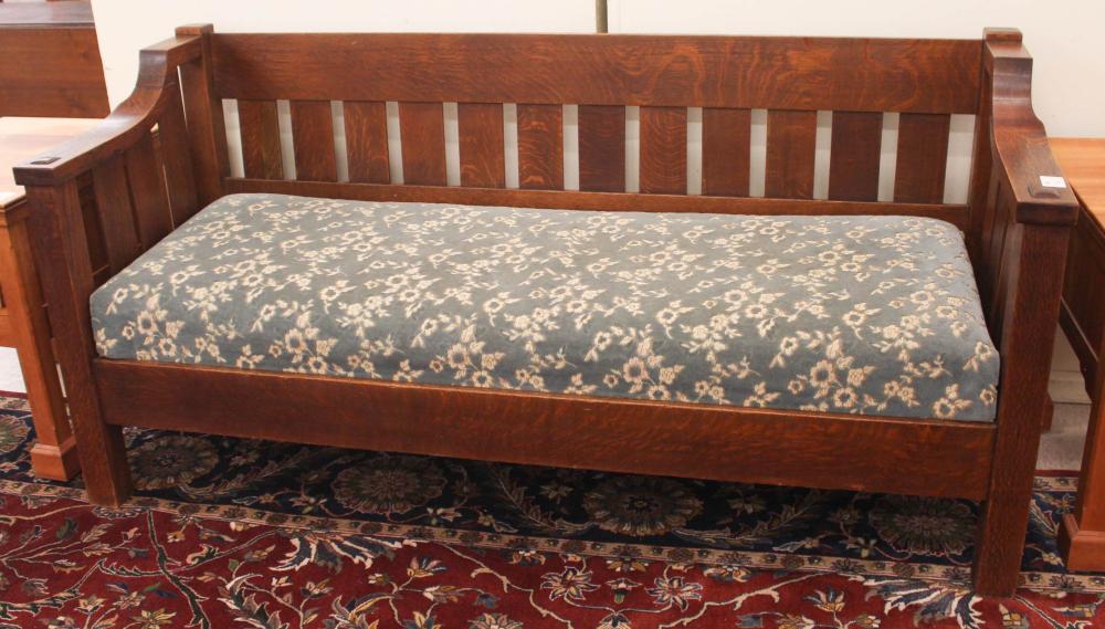 AMERICAN MISSION OAK SOFAAMERICAN