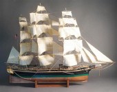 AMERICAN MODEL SHIP OF 'THE CH