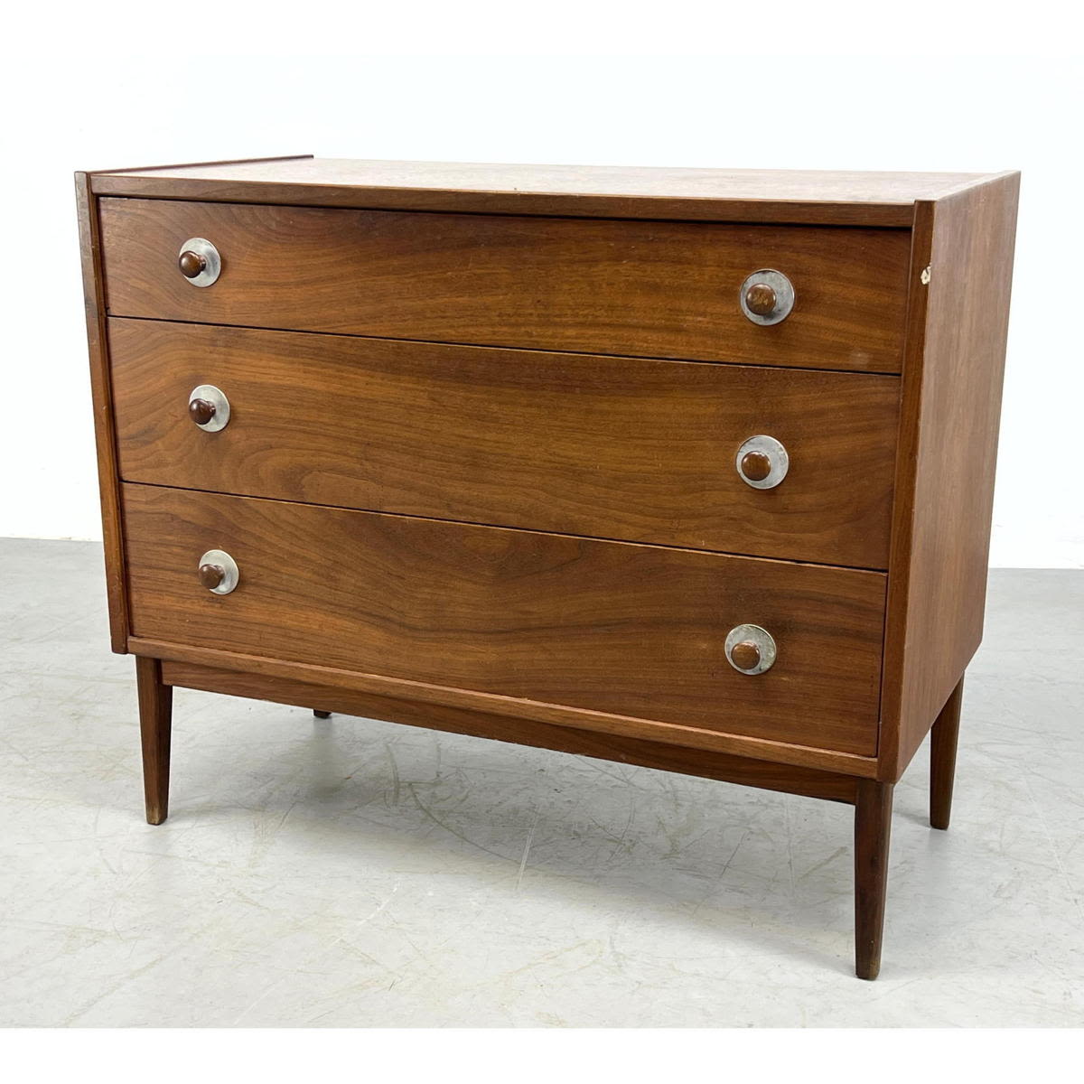 American Modern Walnut Bachelor's